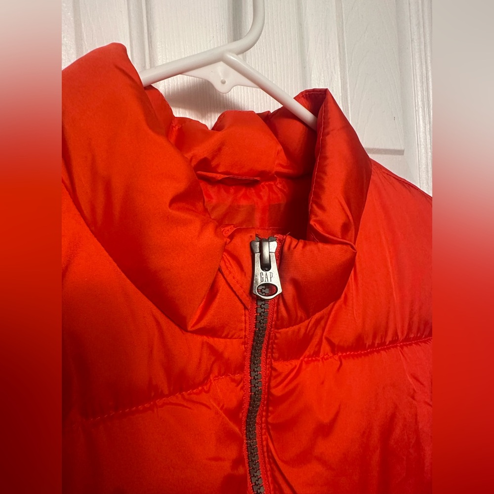 GAP Vibrant Red Puffer Vest